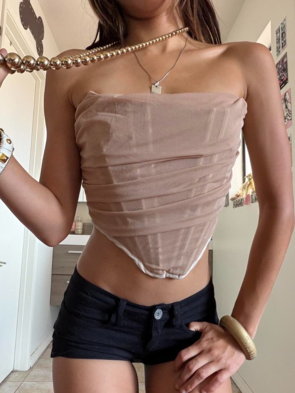 The Desert Siren Mesh Corset